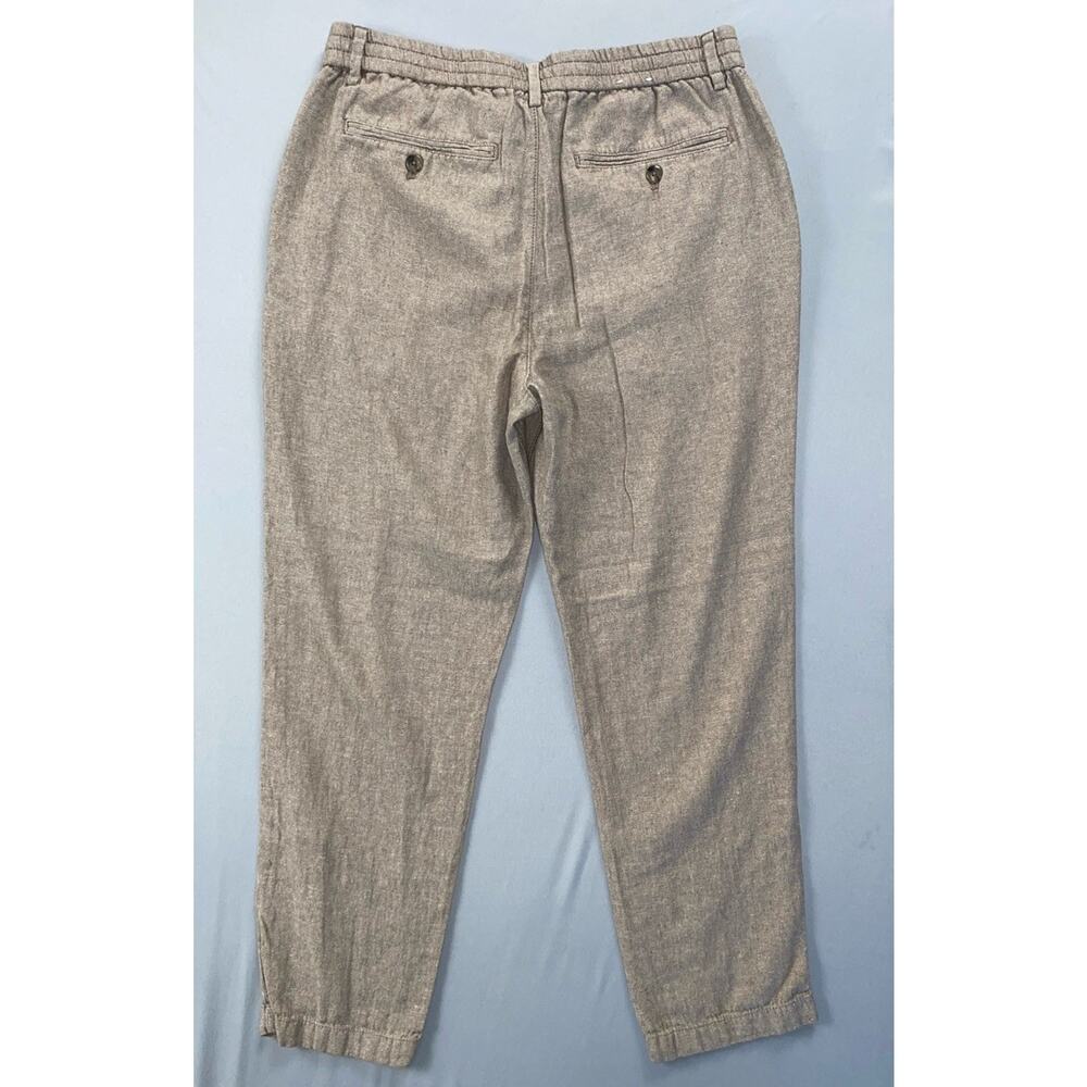 Banana Republic Athletic Fit Pull On Brushed Linen Blend Jogger Pants. 31X26 GUC - Picture 4 of 5